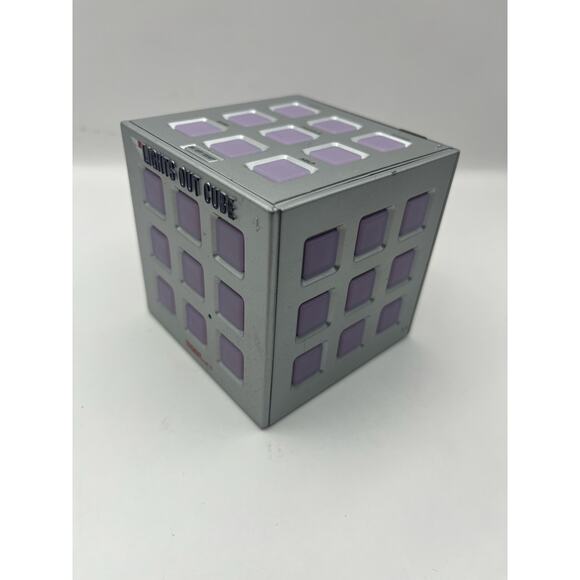 Vintage "Lights Out Cube" by Tiger Electronics (1997) Puzzle Game - USED - Picture 2 of 7
